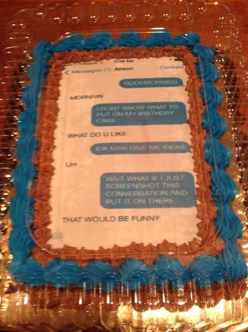 Komik Doğum Günü Pastası Yazıları Tatlı Portal