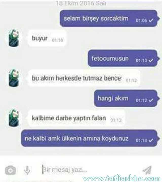 whatsapp eski sevgili konuşmaları