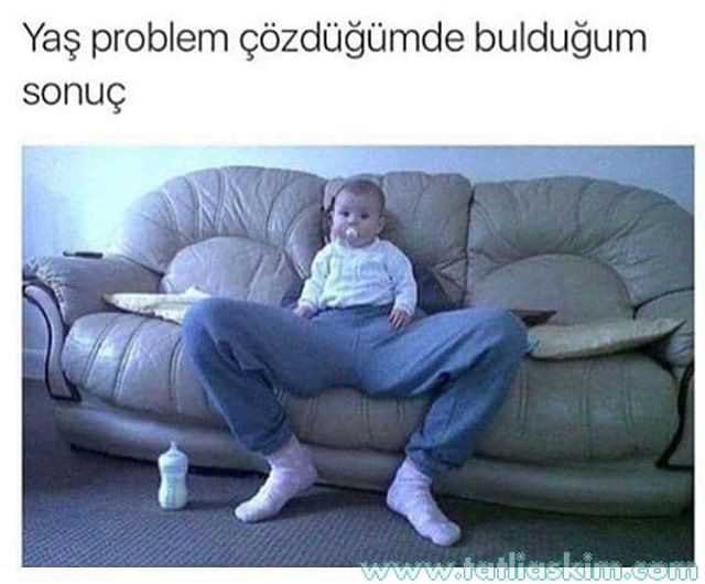 yaş problemi komik