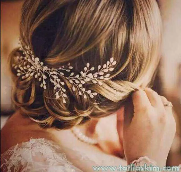 Düğün - Nikah İçin Saç Aksesuarları 13 düğün ve nikah için saç aksesuarları